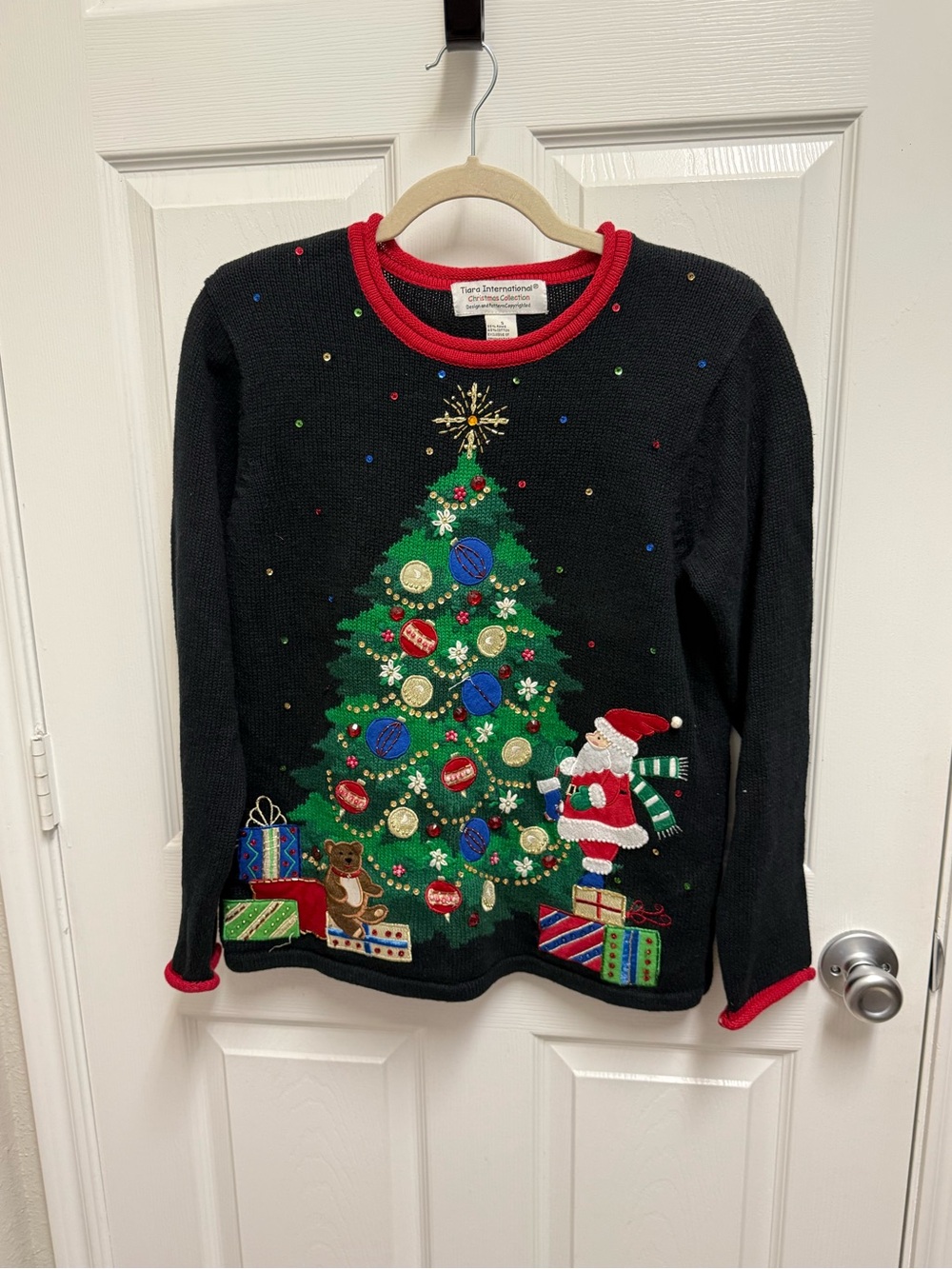 Tiara International Christmas Sweater